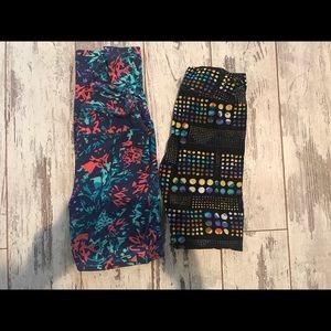 2 Lularoe OS Leggings